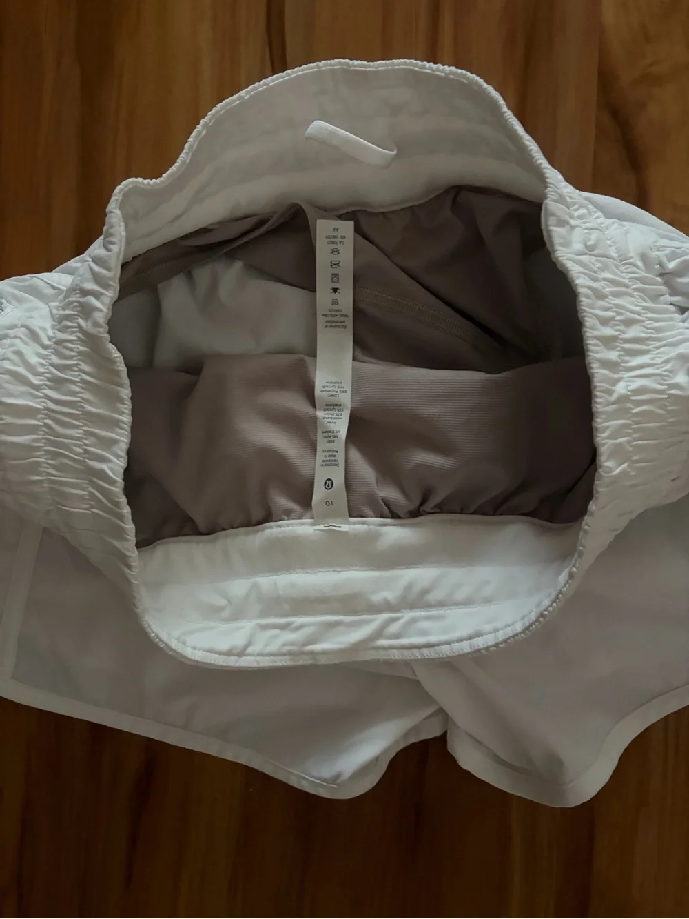 lululemon athletica White Women's Running Shorts